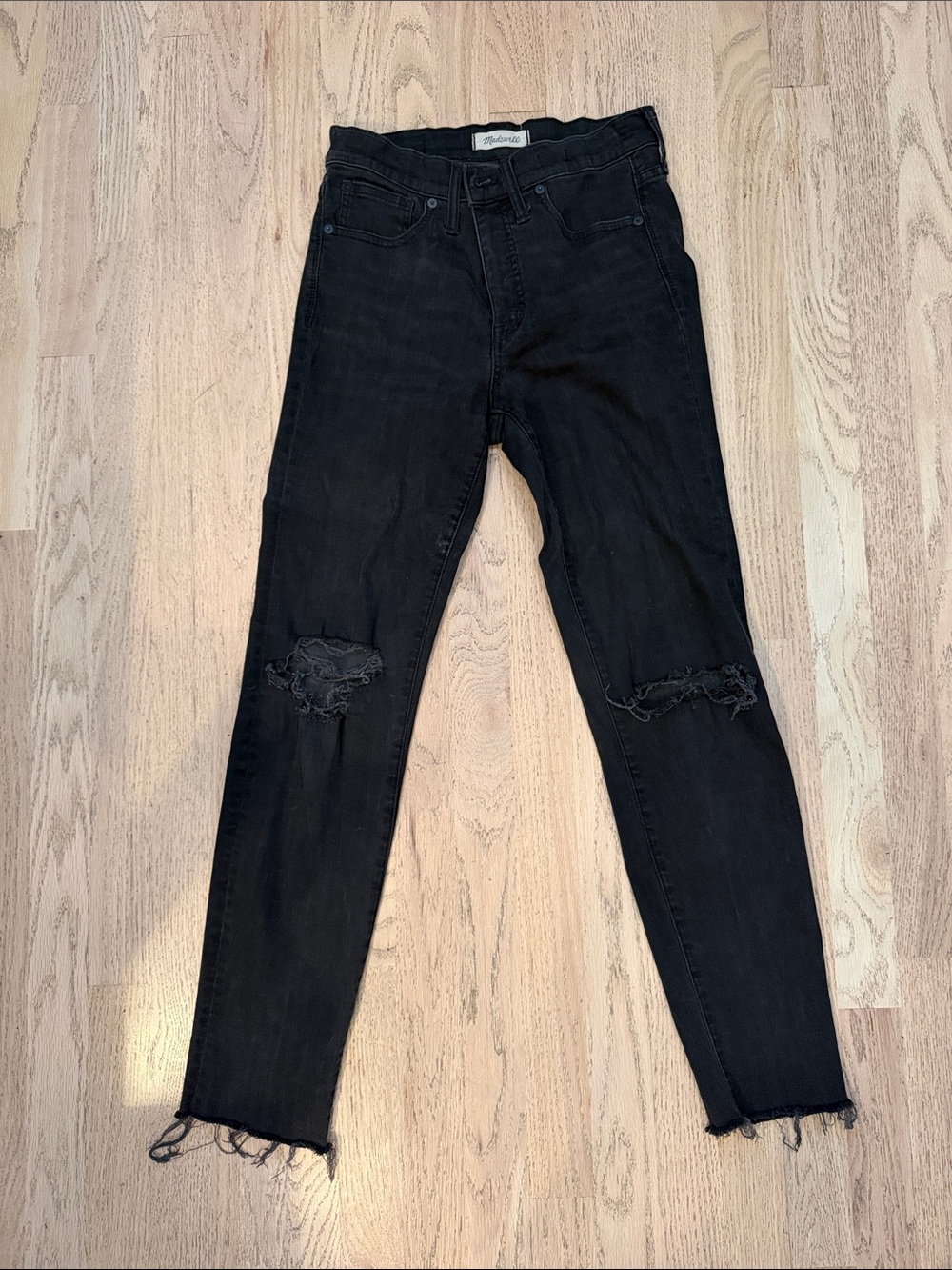 Madewell Black High-Rise Jeans